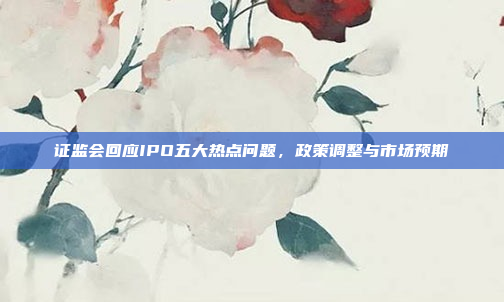 证监会回应IPO五大热点问题，政策调整与市场预期