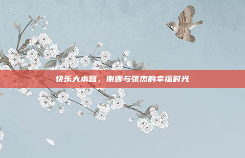 快乐大本营，谢娜与张杰的幸福时光