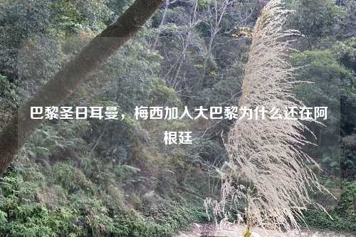 巴黎圣日耳曼，梅西加入大巴黎为什么还在阿根廷