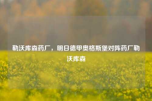 勒沃库森药厂，明日德甲奥格斯堡对阵药厂勒沃库森