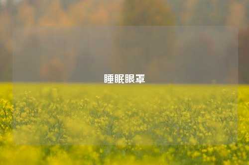睡眠眼罩